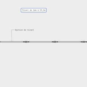 Composition tirant métallique de 12,5m à 16m - ancres-chainage.fr